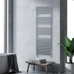 Scaldasalviette Misto con 4 Serie di Elementi Orizzontali Made in Italy - Meringa