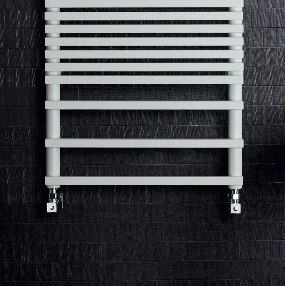 Scaldasalviette Misto con Struttura in Acciaio al Carbonio Made in Italy - Panna