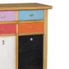 Scarpiera con Cassetti Tutti Colorati e Maniglie Diverse Made in Italy - Mitra