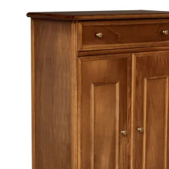 Scarpiera con 1 Cassetto e 2 Ante in Legno Realizzata in Italia - Lasa