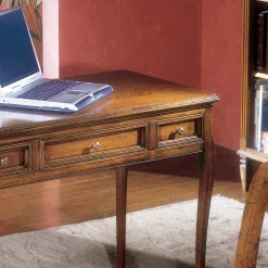 Scrittoio con 3 Cassetti in Legno Bassano Francia Made in Italy - Adon