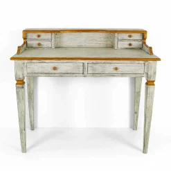 Scrittoio Fatto a Mano in Legno Massello con Cassetti Made in Italy - Amela