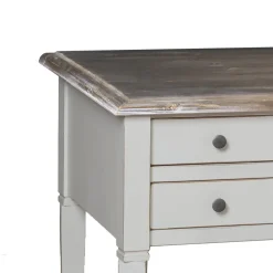 Scrivania con 5 Cassetti in Legno Massiccio Made in Italy - Fontus
