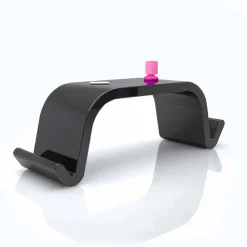 Scrivania da ufficio design moderno Acton, bianco nero o oro