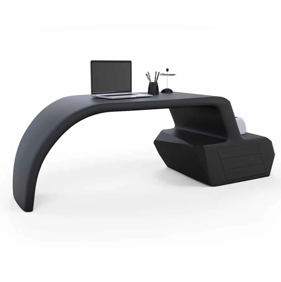Scrivania da ufficio design moderno Gush made in Italy