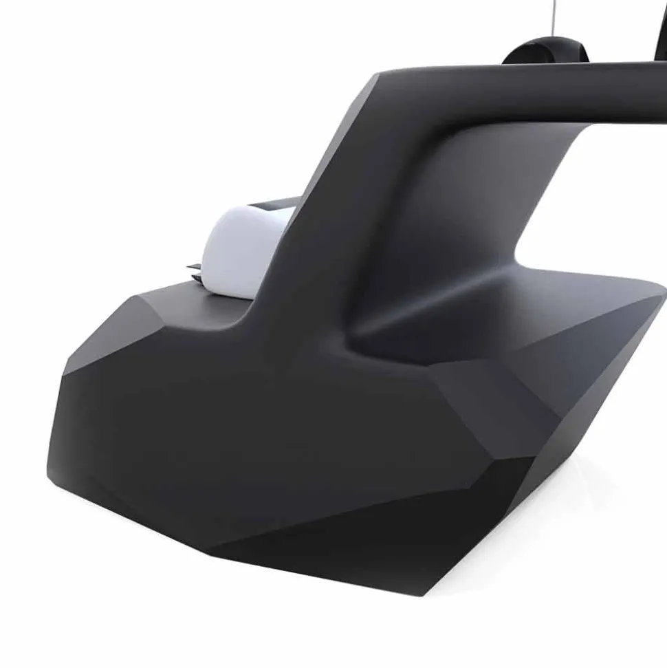 Scrivania da ufficio design moderno Gush made in Italy
