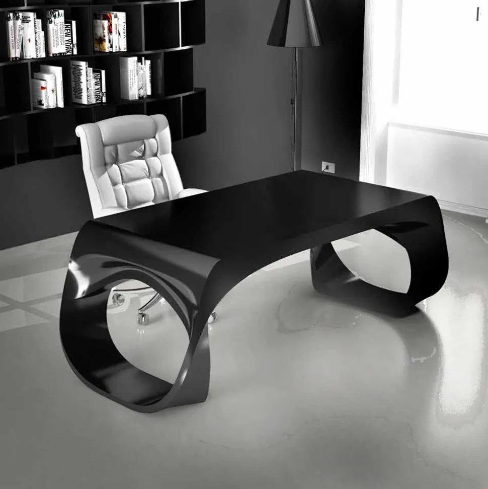 Scrivania da ufficio di moderno design fatta in Italia, Terenzo