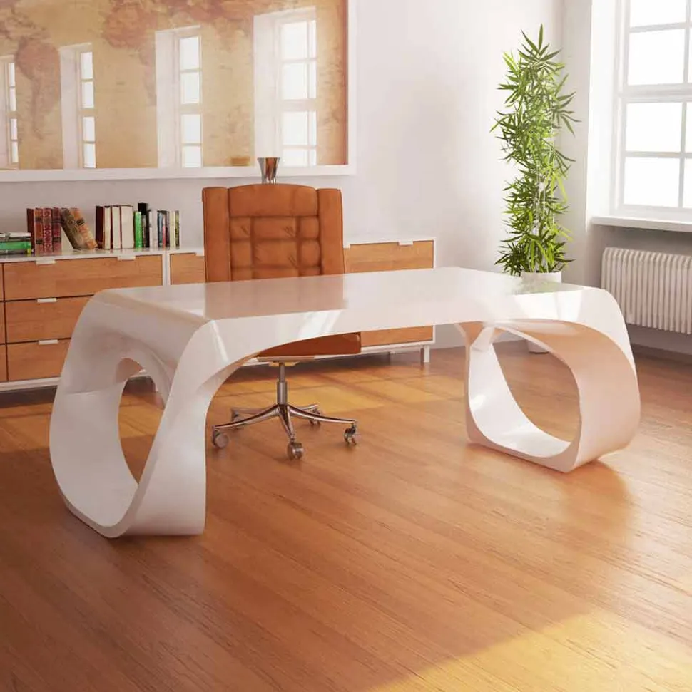 Scrivania da ufficio di moderno design fatta in Italia, Terenzo