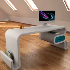 Scrivania design moderno per ufficio Flex Made in Italy