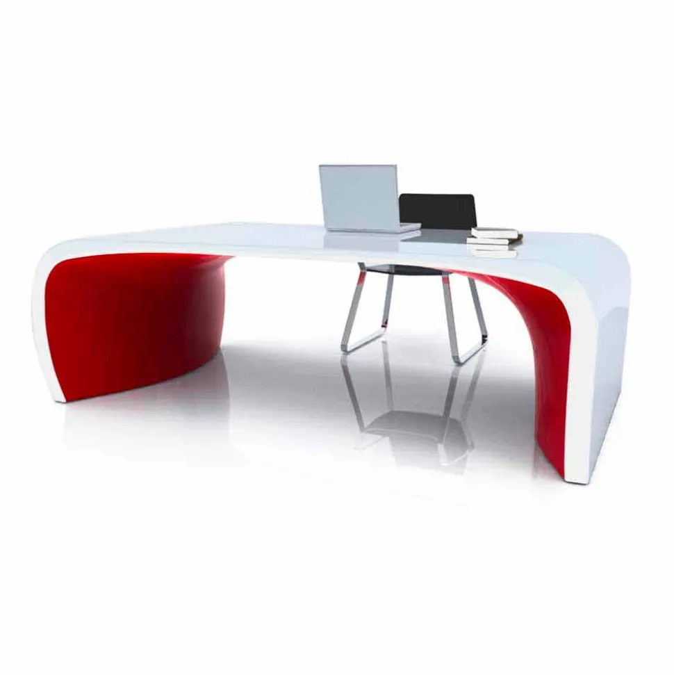 Scrivania per ufficio design moderno Sonar, prodotto artigianale