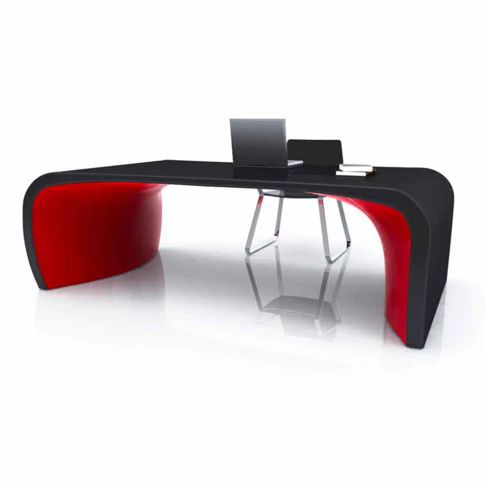 Scrivania per ufficio design moderno Sonar, prodotto artigianale
