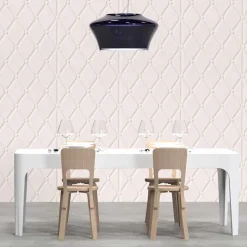 Scrivania / tavolo da pranzo rettangolare, design moderno, Merlot