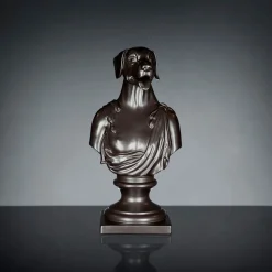 Scultura in ceramica artigianale Nera 100% Made in Italy Fabas 2