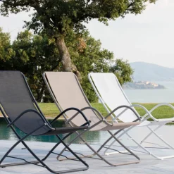 Sdraio Pieghevole da Giardino in Acciaio Zincato Made in Italy 2 Pezzi – Hobbit