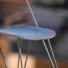 Sedia da Cucina Fatta a Mano in Legno e Acciaio Pregiata Made in Italy - Granada