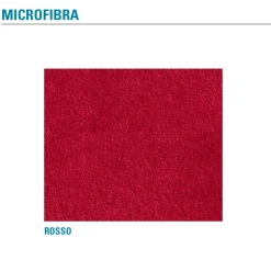 Sedia da Cucina Rivestita in Microfibra Made in Italy, 2 Pezzi - Rebecca