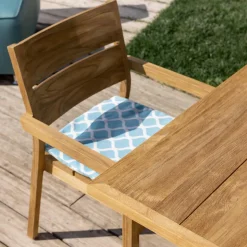 Sedia da Esterno con Braccioli in Legno Teak - Marie