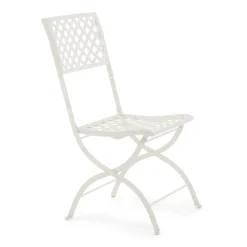 Sedia da Esterno in Acciaio Zincato Richiudibile Made in Italy 2 Pezzi - Selvaggia