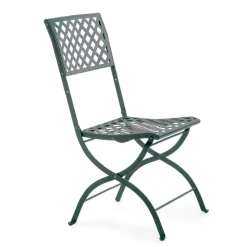 Sedia da Esterno in Acciaio Zincato Richiudibile Made in Italy 2 Pezzi - Selvaggia