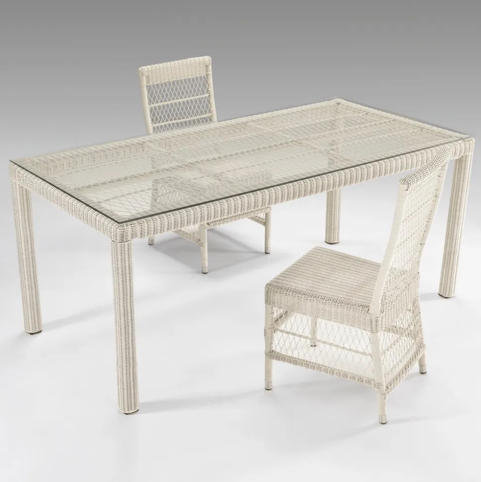 Sedia da Esterno in Polyrattan con Cuscino Opzionale - Gigi
