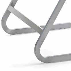 Sedia da Giardino Impilabile in Acciaio Design Moderno Made in Italy - Boston