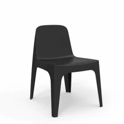 Sedia da giardino impilabile in polipropilene Solid Vondom, di design, 4 pezzi