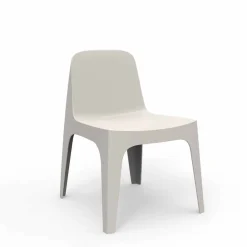 Sedia da giardino impilabile in polipropilene Solid Vondom, di design, 4 pezzi
