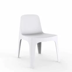 Sedia da giardino impilabile in polipropilene Solid Vondom, di design, 4 pezzi