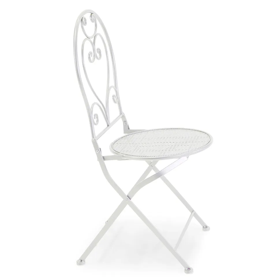 Sedia dallo Stile Classico Realizzata in Metallo - Crociera