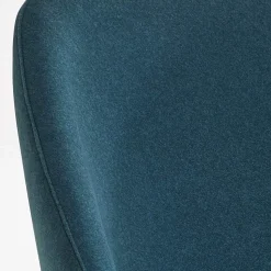 Sedia da Pranzo in Legno e Seduta in Velluto Verde Bottiglia Made in Italy - Eddard