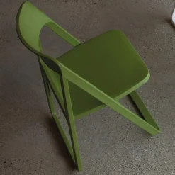 Sedia da Pranzo Pieghevole in Polipropilene Colorato, 4 Pezzi - Eliana
