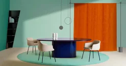 Sedia da Sala da Pranzo Moderna di Design Colorato Made in Italy - Cloe