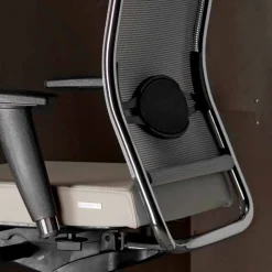 Sedia da Scrivania Ufficio Girevole Ergonomica con Ruote e Braccioli - Gimiglia