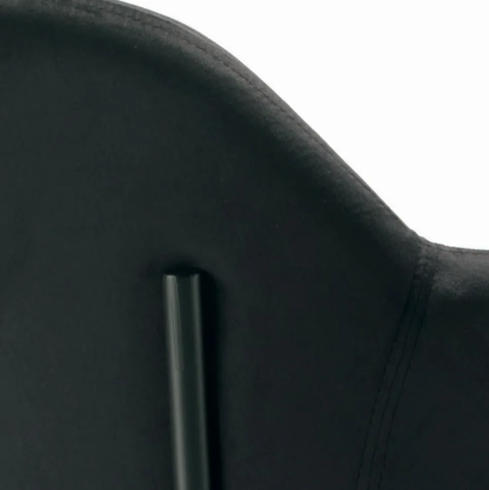 Sedia da Soggiorno Realizzata in Acciaio e Velluto Made in Italy - Foggia