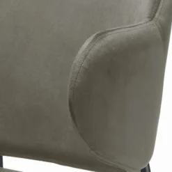 Sedia da Soggiorno Realizzata in Acciaio e Velluto Made in Italy - Foggia