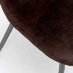 Sedia design moderno in similpelle per sala da pranzo o cucina, 4 pezzi - Elice