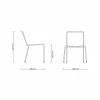 Sedia di Design da Esterno in Acciaio e PVC Made in Italy - Madagascar