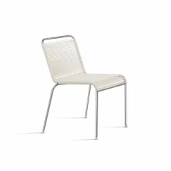 Sedia di Design da Esterno in Acciaio e PVC Made in Italy - Madagascar