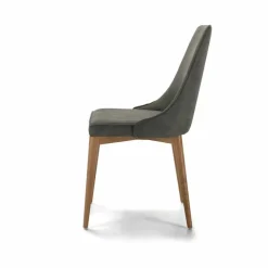 Sedia Imbottita per Cucina con Base in Legno Made in Italy – Nirvana