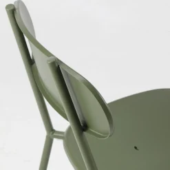 Sedia Impilabile da Esterno in Metallo Colorato Made in Italy 4 Pezzi - Pixie