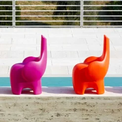 Sedia per Bambini Design Moderno a Elefante, 6 Pezzi Colorati - Tino by Myyour