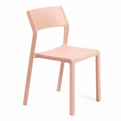 Sedia per Sala da Pranzo Impilabile in Polipropilene Colorato, 4 Pezzi - Abelia