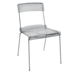 Sedia per Sala da Pranzo in Plexiglass Made in Italy 2 Pezzi - Charlotte