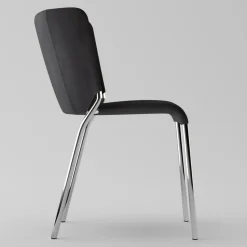Sedia per Sala da Pranzo Rivestita in Ecopelle Made in Italy - Giulia