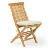 Sedia Pieghevole da Giardino in Teak Naturale – Yggdrasil