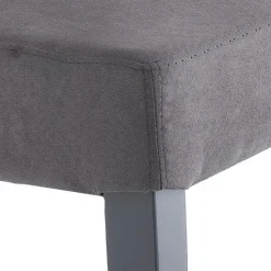 Sedia Sala da Pranzo in Microfibra e Legno Made in Italy 2 Pezzi - Simonella