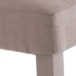 Sedia Sala da Pranzo in Microfibra e Legno Made in Italy 2 Pezzi - Simonella