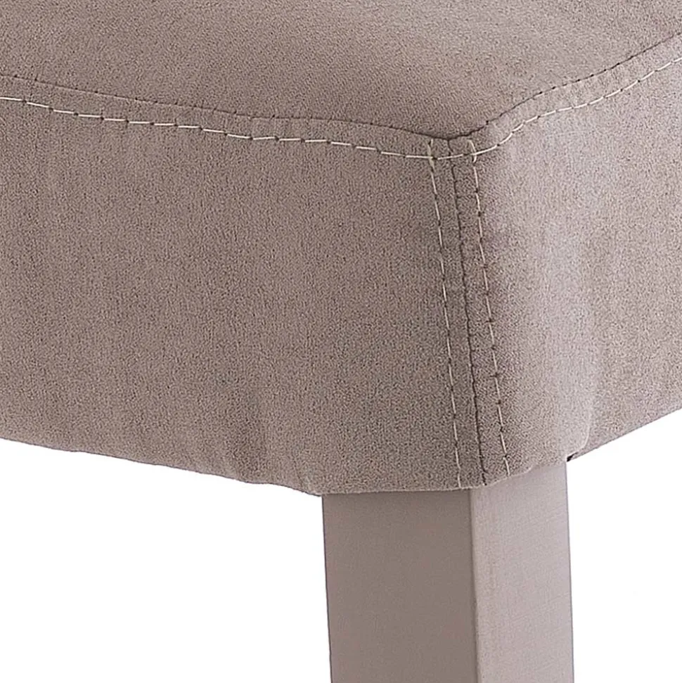 Sedia Sala da Pranzo in Microfibra e Legno Made in Italy 2 Pezzi - Simonella