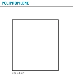 Sedia Soggiorno in Legno e Polipropilene Made in Italy, 4 Pezzi - Marbella