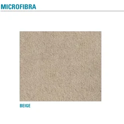 Sedia Soggiorno Metallo e Seduta Microfibra Made in Italy, 2 Pezzi - Fabiola